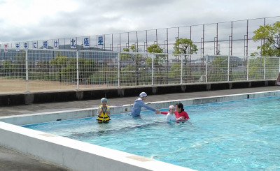 きたぼし　水泳②